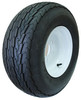 Trailer Tire & Wheel Assembly, 4-Hole, 6-Ply, 18.5 x 8.50-8 In.