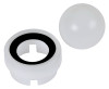 Male LPS Polypropylene Backwater Device, 2 In.