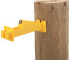 Wood Post Insulator Extender, Yellow, 15-Ct.