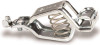 Battery Clip, Fully Insulated, 2-27/32-In., 2-Pk.
