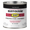 Stops Rust 1/2-Pint Flat Black Enamel