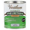 Exterior Spar Urethane Finish, Oil-Base, Clear Satin, 1-Qt.