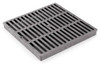 Square Grate, Black Foam Polyolefin, 9 x 9 In.