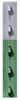 Studded T-Post, Gray With Aluminum Top, 5-1/2 Ft. x 1-1/3 In. (5 pieces)