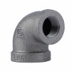 1/2 x 3/8 In. Black Pipe Reducing Elbow