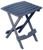 Quik Fold Patio Side Table, Resin, Bluestone