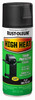 High-Heat Spray Paint, BBQ Flat Black, 12 oz.