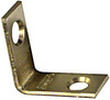 4-Pk., 1 In. Brass Corner Iron