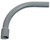 90 Degree Schedule 40 PVC Elbow, Belled End, 2 x 24-In.
