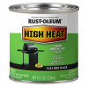 Specialty Barbecue High Heat Paint, Black Satin Finish, 1/2-Pint