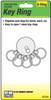 Key Ring, Easy-Release (5 pieces)