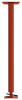 Jack Post Adjustable Column, 11 Gauge, M Plate, 7.3 to 7.7 Ft.
