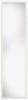 Plain Edge Frame Door Mirror, White Finish, Rectangle Molded, 14 x 50 In. (10 pieces)