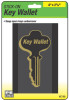 Key Wallet, Adhesive, Black