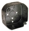 Octagon Electrical Box, 4 x 1-1/2 In. Deep