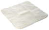 Shower Mat, White Rubber, 21 x 21 In.
