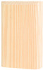 Trim Block Moulding, Corner Base, Pine, 6 x 3.75 x 1 In.