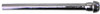 Faucet Supply Tube, Chrome, 3/8 x 20 In.