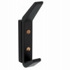 Reed Geometric Wall Hook, Matte Black