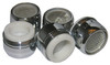 Dual-Thread Brass Aerator, Chrome-Plated, 15/16 In., 5-Pk.