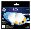 LED Globe Light Bulbs, Soft White, Frosted, 500 Lumens, 5.5 Watt, 2-Pk.