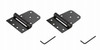 Heavy duty Auto-Close Gate Hinges, Black, 2-Pk.