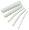 Heat Shrink Tubing, 1/2-1/4 x 4-In., White