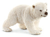 White Polar Bear Cub Toy Animal Figure, Ages 3 & Up (5 pieces)