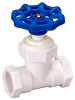 PVC Solvent Weld Stop Valve, Schedule 40, 1/2 In.
