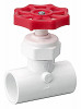 PVC Solvent-Weld Stop Valve, 3/4 In.