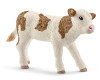 Brown & White Simmental Calf Toy Animal Figure, Ages 3 & Up (5 pieces)