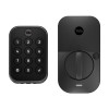 Assure Lock 2 Deadbolt, Black Suede Key-Free Smart Entry Door Lock with Bluetooth Connected Keypad for Code Entry (No Wi-Fi)