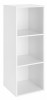 3-Section Storage Cube Organizer, 11.73 x 12.17 x 35.63 In.