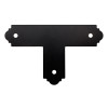 Outdoor Accents T Strap, ZMAX Coated, Galvanized Steel, 4 x 4 In.