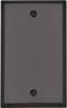 1G BRN BLANK WALLPLATE