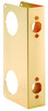 Door Reinforcer, Polished Brass