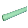 PVC Sewer & Drain Pipe, Solid Wall, 6 In. x 10 Ft.