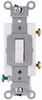 WHT 1POLE GRND SWITCH