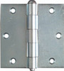2-Pk., 3-1/2 x 3-1/2 In. Zinc Broad Light-Duty Hinges