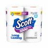 Bath Tissue, 1-Ply, White, 1000 Sheets (12 pieces)