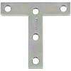 2-Pk., 3 x 3 In. Zinc "T" Plate