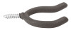 Double Screw Hook, Black Vinyl Coated, Large