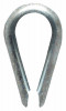 Rope Thimble, Zinc, 3/8 In.