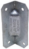 Gusset Angle Connector, 18 Gauge Steel, 2.75 x 1 In.