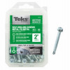 Self-Tapping Screw, Hex, 2 In. x #12, 60-Pk.