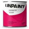 Unpaint Removable Water Base Matte Interior Wall Paint, White Base, 1 Qt.