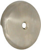 Tub Overflow Plate, Single-Hole, Brushed Nickel