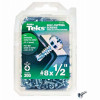 Self-Tapping Drill Point Screw, Phillips, Hex Washer Head, 1/2 In. x #8, 300-Pk.