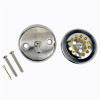 Bath Drain Kit With Trip Lever Overflow Plate, Brushed Nickel