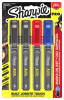 Sharpie Pro Jobsite Markers, Fine Point, 4-Ct.